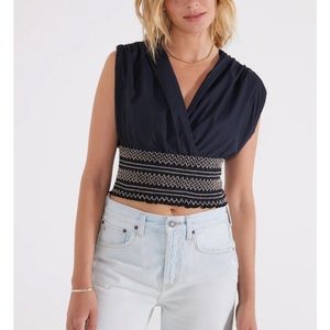 Etica Black Summer Top